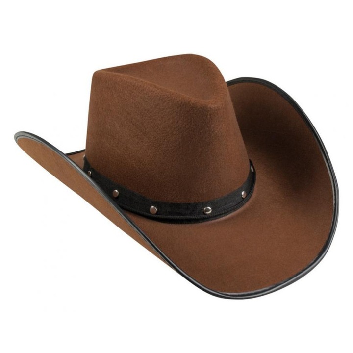 Godan barna cowboy kalap, autentikus dizájn, unisex, 17x16cm