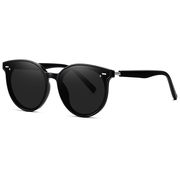Ochelari de Soare pentru Femei, R16, TR90, Black/Black