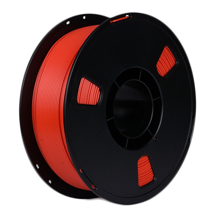 Filament PLA 1.75mm, 1kg, rosu, 21x21x7cm,