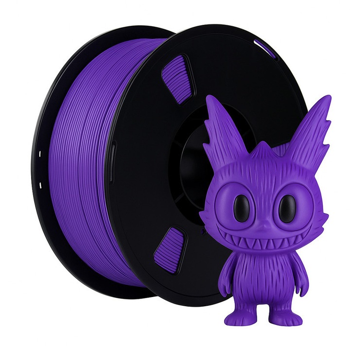 Filament PLA 1.75mm, violet, 1kg, 21x21x7cm