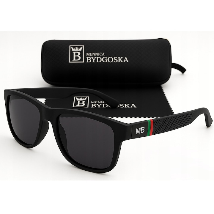 Ochelari de Soare Barbati, Polarizati, Lentile UV400, Cadru Elegant, Accesoriu Auto, Etui Inclus, Antireflex, Stil Casual, Confort Ocular, Vara, Vacanta, Drum, Conducere, Zilnic, Protectie Solara