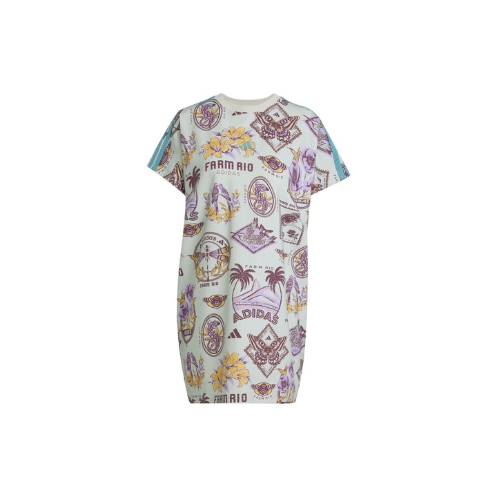 Дамска рокля Adidas Farm T Dress JL7003, многоцветен