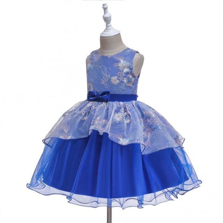 SuperBaby alkalmi ruha, modell AL 66444 Elegáns, kék, 3-6 hónapos, 62-68 CM