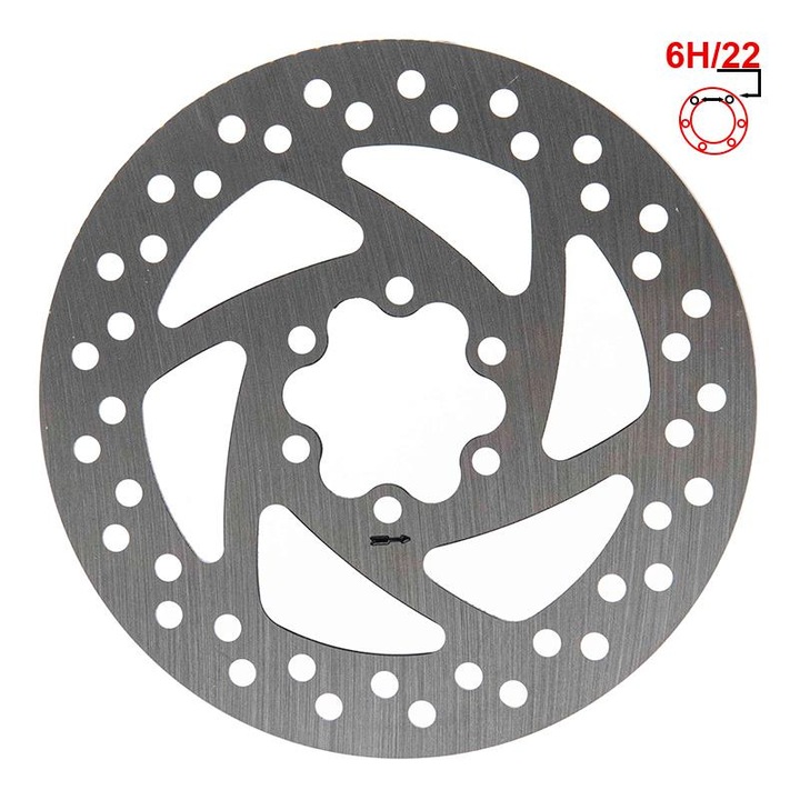 Disc frana 145mm 6H pentru trotineta electrica Motus Pro 10 / Techlife X8