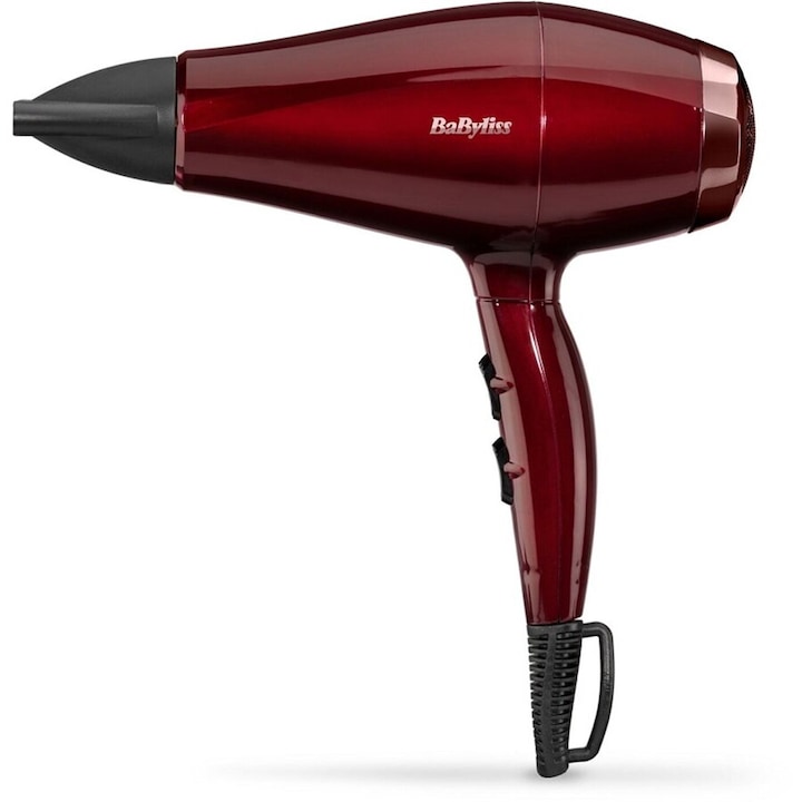 Сешоар, BaByliss, 2000 W, 2 степени на скорост, червен
