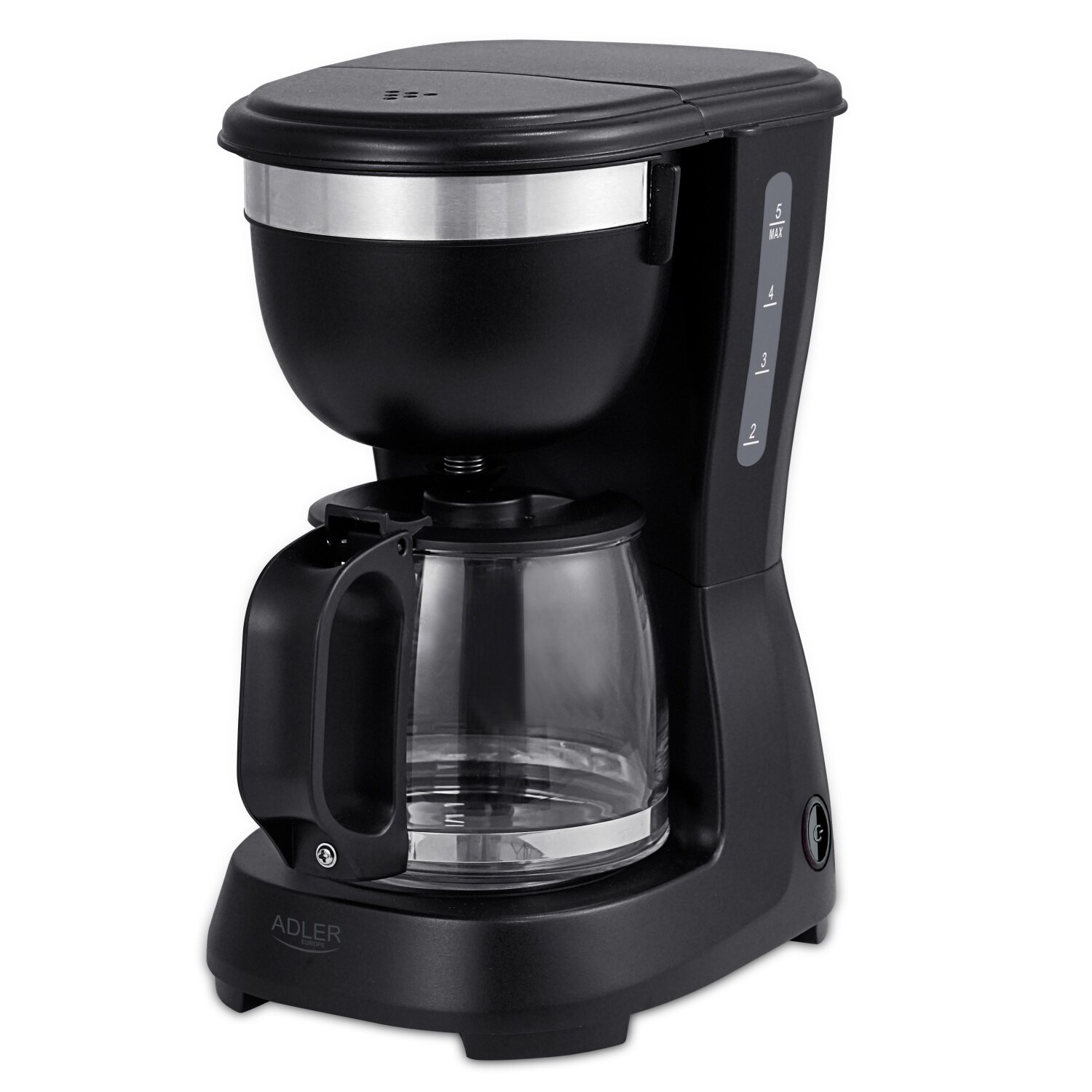 Espressor filtru Adler AD 4381b compact negru 0.6L