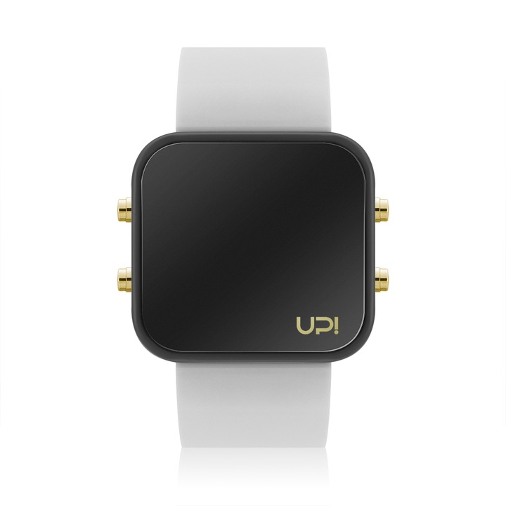 Ceas UpWatch LED GBLACK Alb
