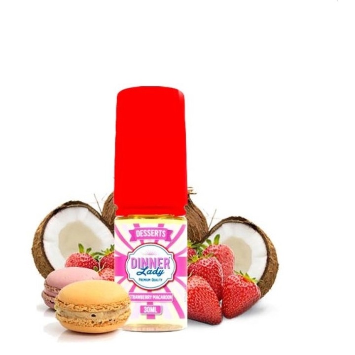 Aroma Concentrata Tigara Electronica Dinner Lady 30ml - Strawberry Macaron