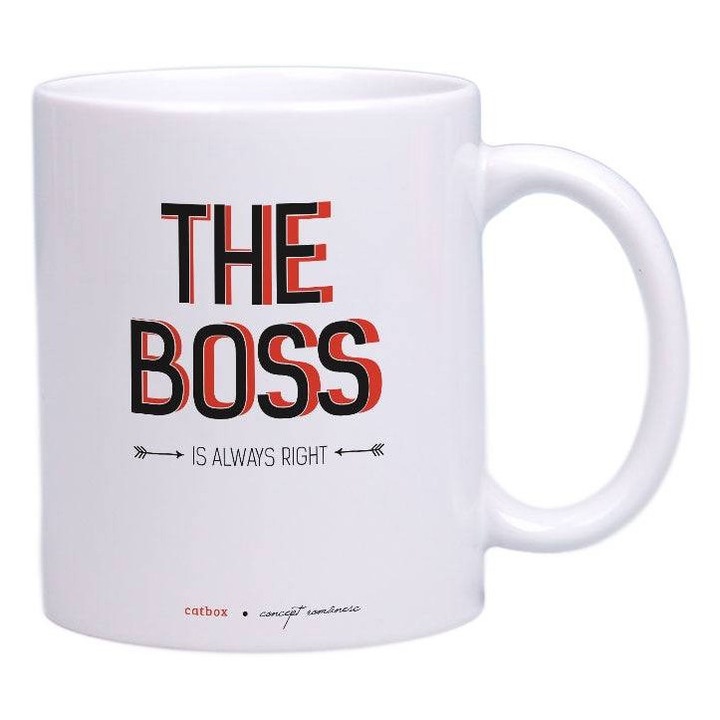 Cana cadou pentru sef - The Boss