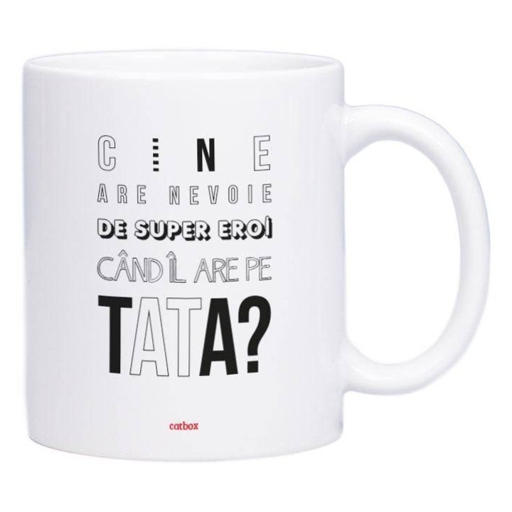 Cana cadou pentru tata - Super Hero Dad
