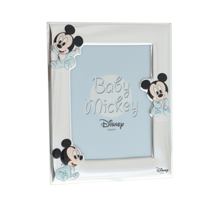 Rama foto argintata Baby Mickey Mouse 25cm