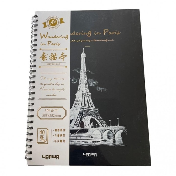 Caiet 40K, 160gsm, 355x250mm