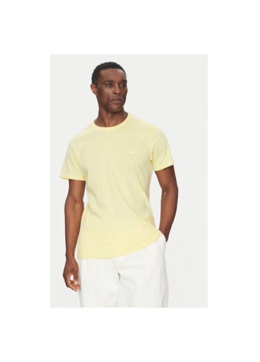 Tricou barbati Indicode, INKLOGE 40-915, Bumbac, Galben, Galben