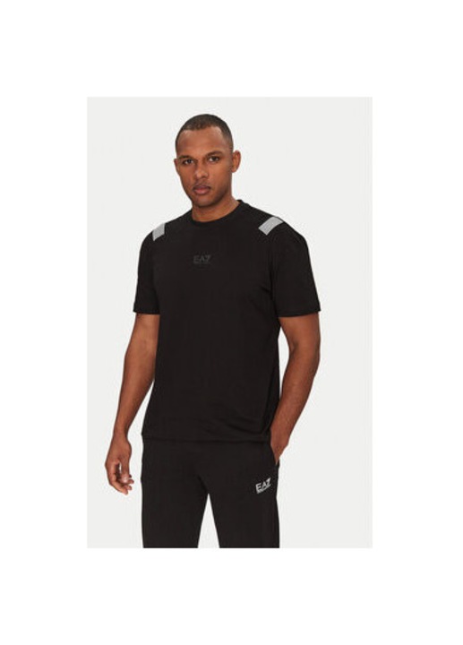 Мъжка тениска Ea7 Emporio Armani, 7M000266 AF10375, Памук, Черен