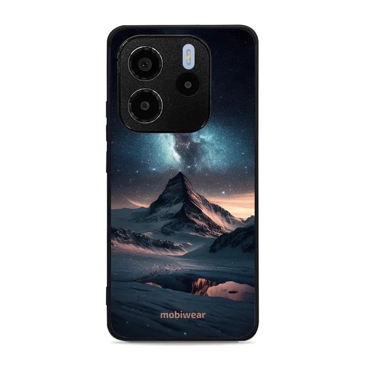 Калъф, Mobiwear - Glossy Case - G006G за Xiaomi Redmi Note 14 4G, Нощна Планина