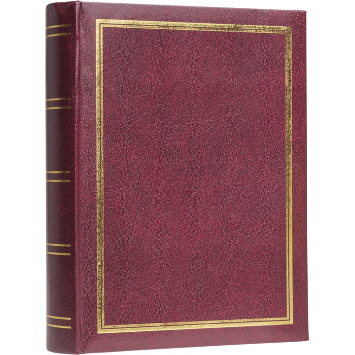 Album foto Focus Exclusive Line, Cu buzunar, Pentru 200 de fotografii 10x15 cm, Roșu