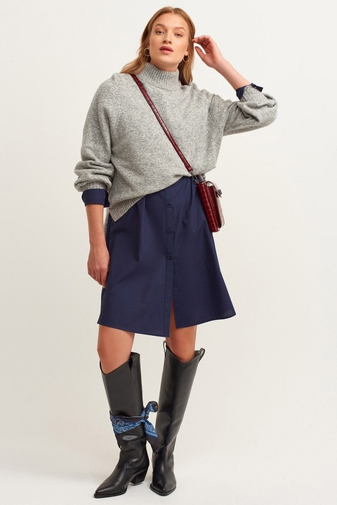 OXXO, Rochie-camasa lejera, Bleumarin