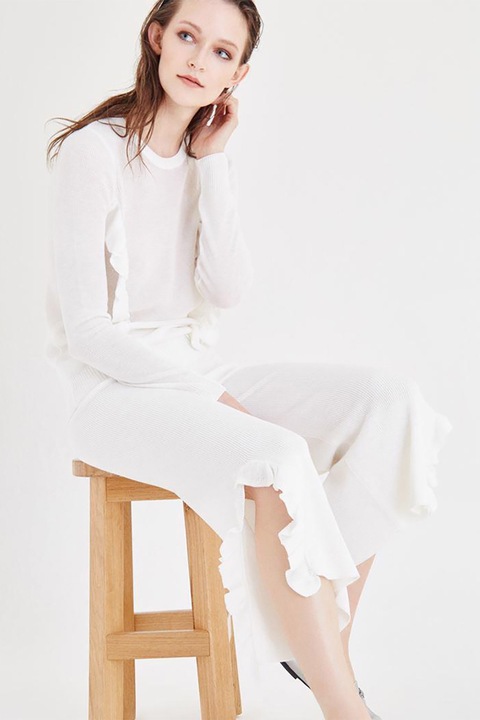 OXXO, Pantaloni trei sferturi, Alb optic