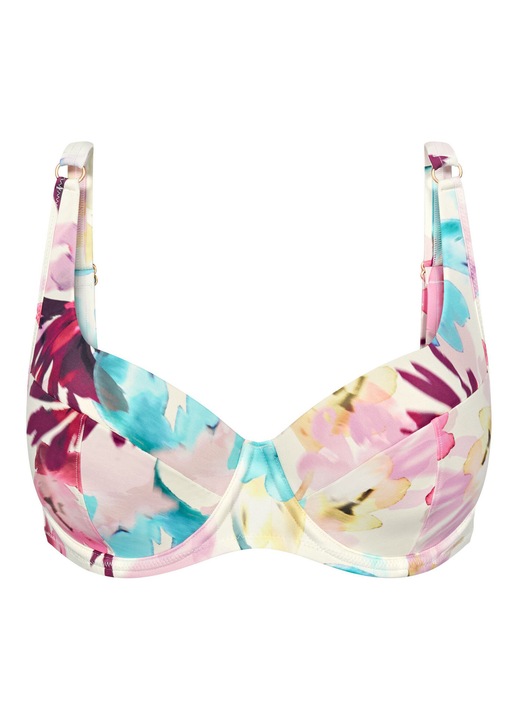 Горнище на бански костюм за жени Triumph, 10222301, полиамид/еластан, 44C EU, многоцветен