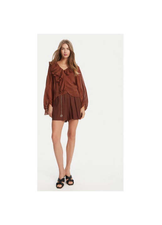 Női textil kötény Rinascimento, CFC0124444003, Szintetikus, Barna, Barna