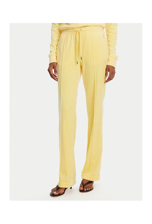 Juicy Couture noi melegitonadrag, JCAPW045, szintetikus, sarga, Sárga, L