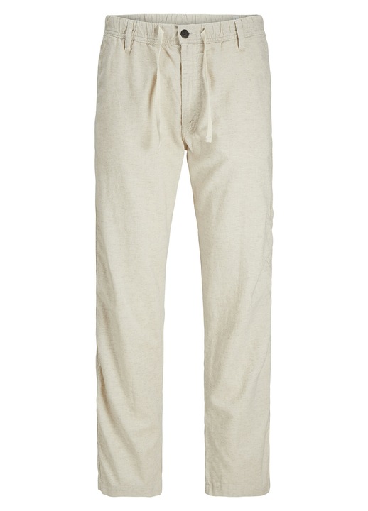 Pantaloni din material textil barbati Jack Jones, 12274977, Sintetic, S INTL, Bej