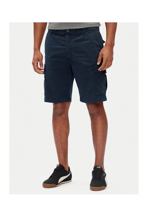 Pepe Jeans Ferfi Rovidnadrag, PM801179, Pamut, Sotetkek, Tengerészkék