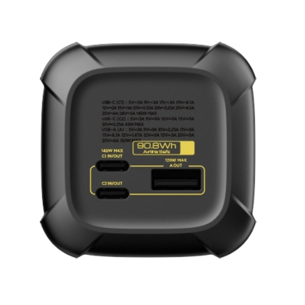 Acumulator extern Xiaomi HyperCharge, 25000 mAh, 212 W, 3x USB-C