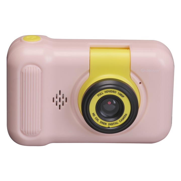 Camera video Denver KCA-1351, 40MP, FULL HD, roz, 92,5x42x61,3mm