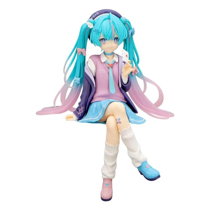 Figurina Furyu, Hatsune Miku, Noodle Stopper, PVC, Hatsune Miku Love Blazer, Navy Color Ver, 14 cm