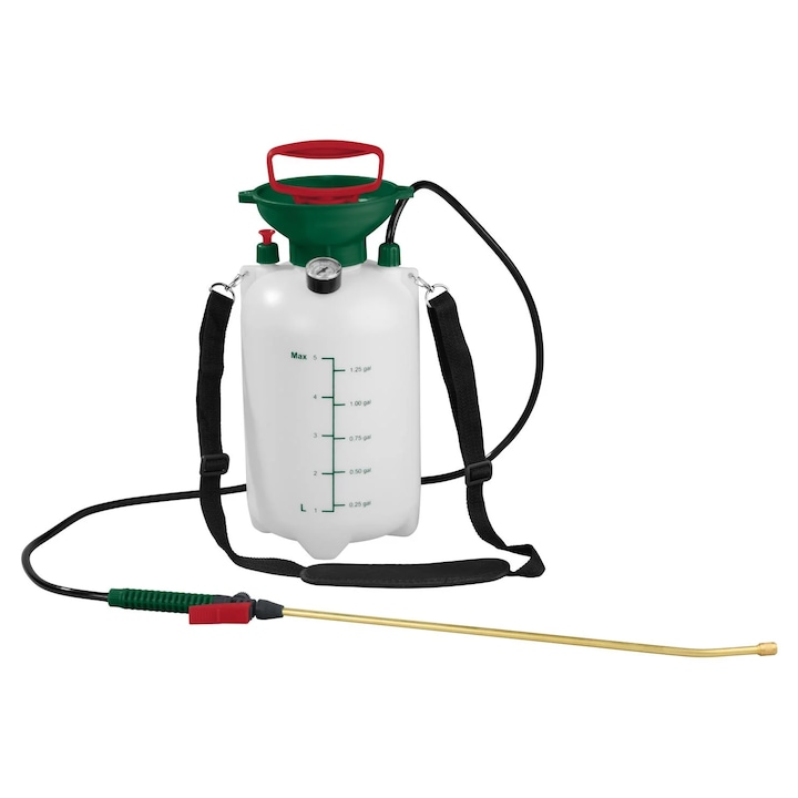Pulverizator cu presiune PARKSIDE, 5L, 2,5 bar/10 bar, reglabil continuu