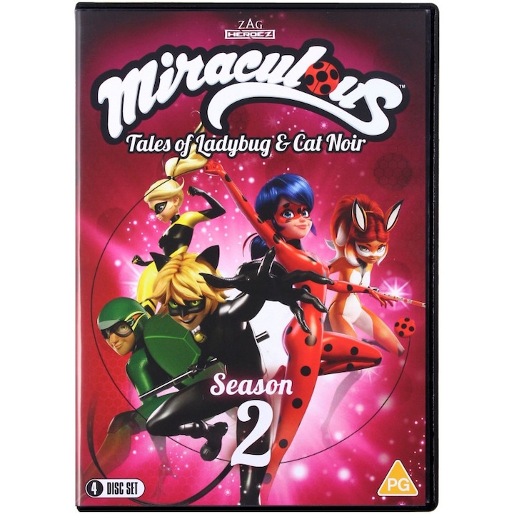 Мега-чудесата на Калинката и Черния котарак [4DVD]