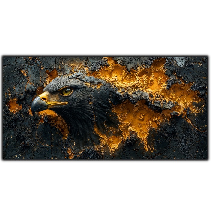 Tablou din Sticla Securizata - 120x60 cm - „Unspoken Selections” No24 - Decor de Lux pt Living sau Dormitor