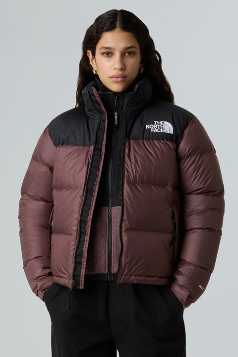 The North Face, Зимно яке 1996 Retro Nuptse с пухена вата, Черен/Тъмновиолетов