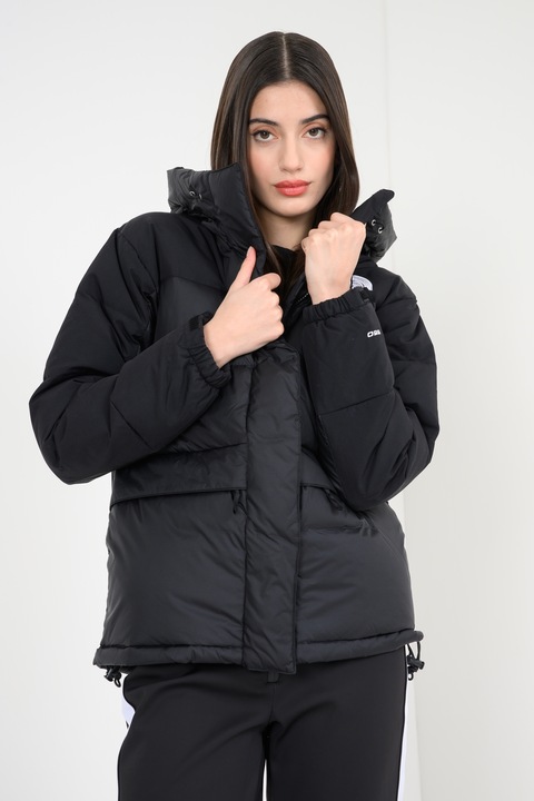 The North Face, Капитонирано зимно яке Himalayan с пухена вата, Черен/Ултрамарин синьо