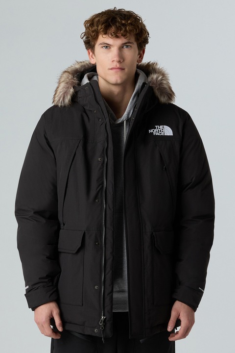 The North Face, Geaca parka cu gluga, Negru