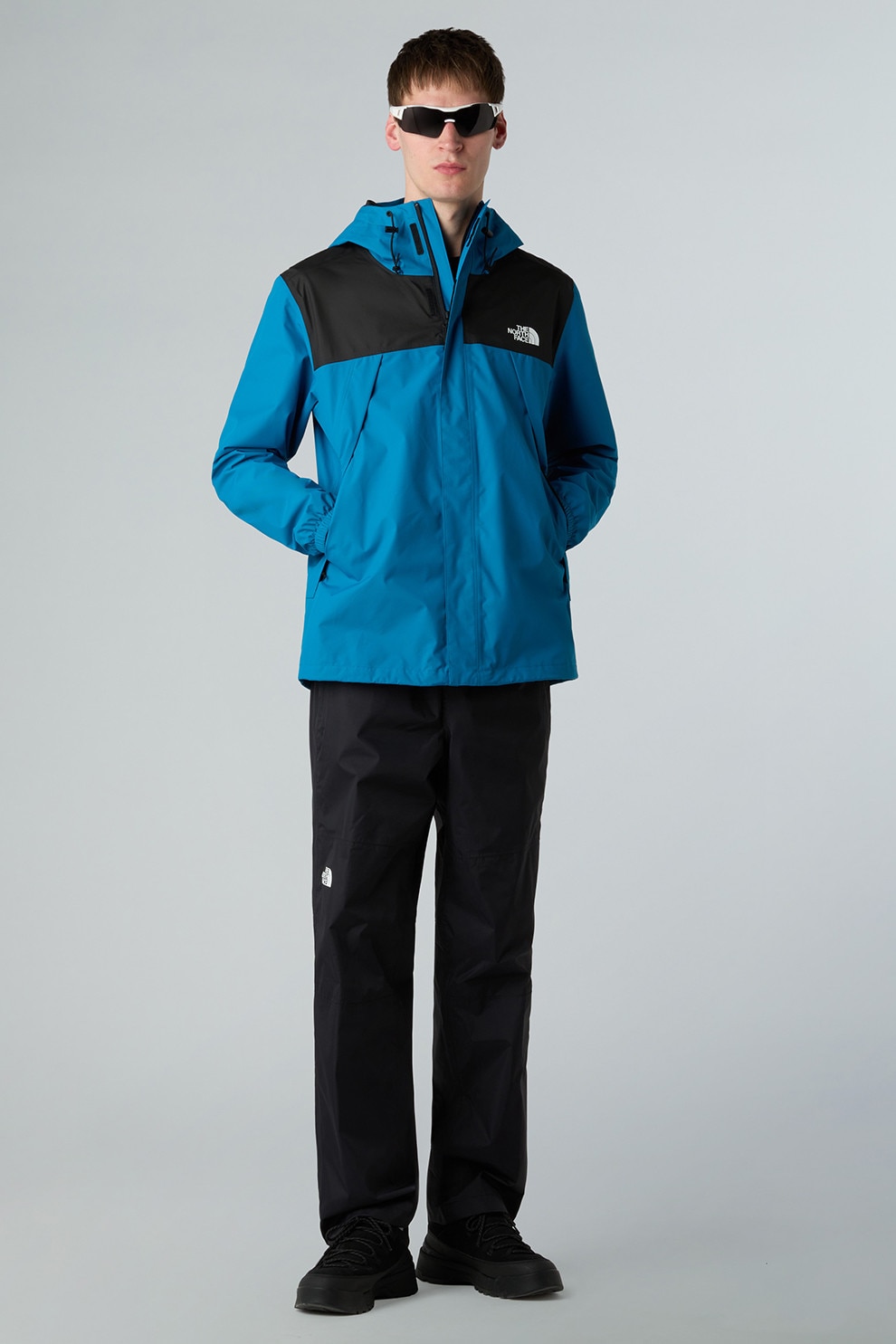 The North Face, Jacheta cu fermoar pentru trekking Antora, Negru