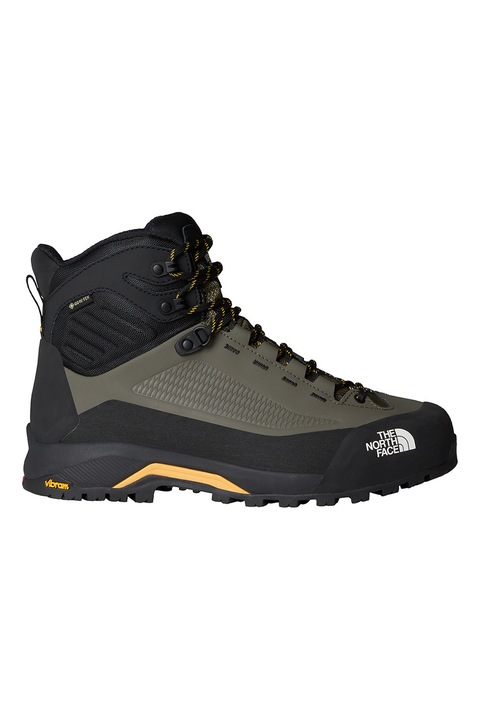 The North Face, Ghete impermeabile din piele pentru drumetii Verto Alpine, Negru/Maro taupe
