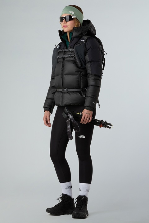 The North Face, Jacheta cu gluga pentru drumetii Diablo Down 2.0, Negru