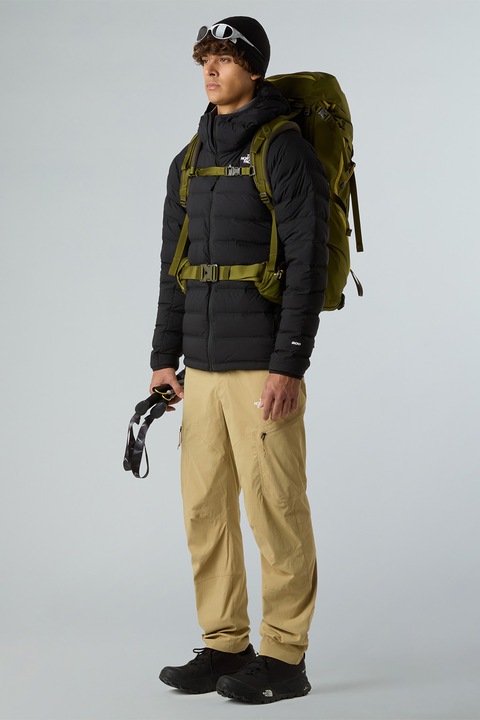 The North Face, Jacheta elastica cu umplutura de puf si gluga pentru drumetii Abseil, Negru