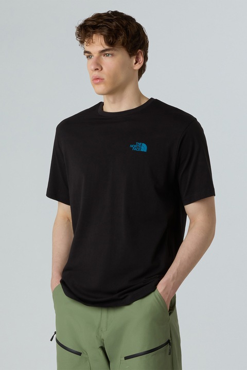 The North Face, Тениска Slopes с фото щампа на гърба, Черен