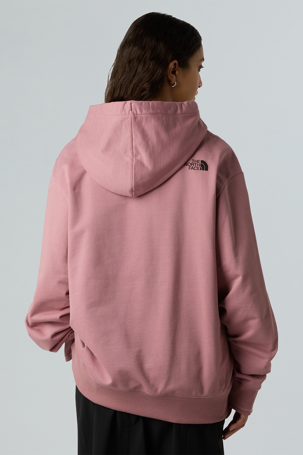 North Roz The North Face, Hanorac relaxed fit din bumbac unisex Flower Dome, Roz ...