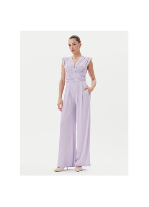 Rinascimento női overál, CFC0123771003, poliészter/pamut, XL INTL, lila