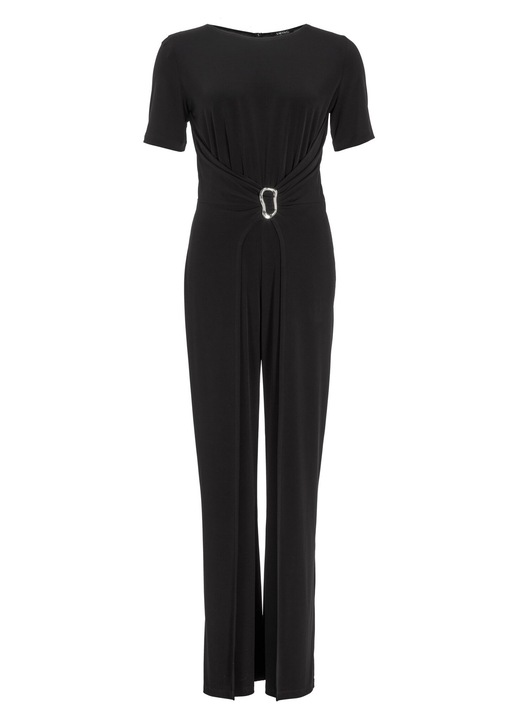 Salopeta dama Swing, 3AI01700, Poliester/Elastan, Negru, Negru