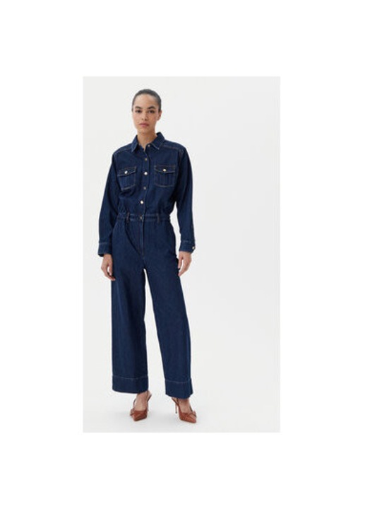 Дамски гащеризон Luisa Spagnoli, 541809 PANTERA, Памук, Тъмносин, Тъмносин