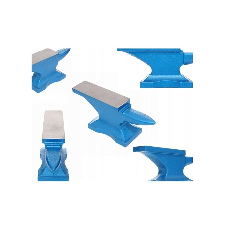 Чугунена наковалня за работилница, размери на основата 17 x 10 см, 11 кг, Kraft