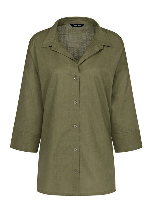 Triumph női ing, 10222569, Pamut, Zöld, Zöld