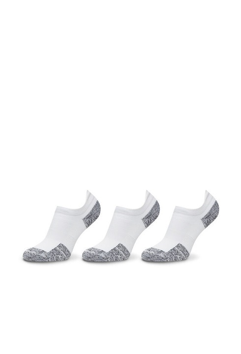 Комплект къси чорапи Under Armour Unisex от 3 чифта, 1387044, синтетичен, 36-41 EU, бял