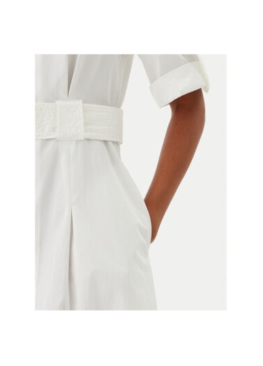 Дамска риза Fracomina, FR25SD3006W52001, Памук/Полиамид, Бял, Бял