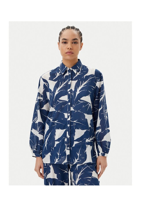 Дамска риза Gaudi, 511FD45013, Памук/Вискоза, Тъмносин, Тъмносин